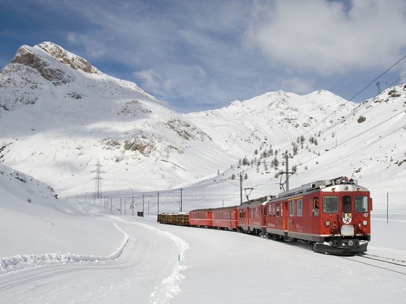 Goedkoop treinticket naar Zwitserland